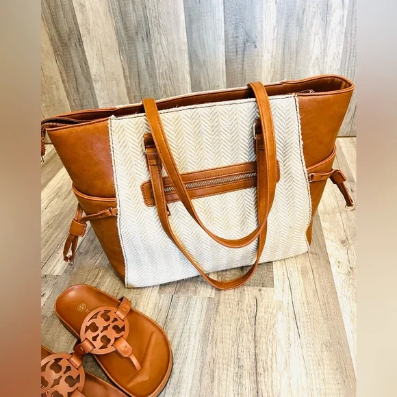 Urban Expressions Bags Urban Expressions Canvas Tote New